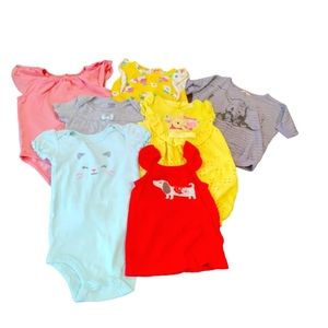 Baby Girls Shirts Size 12-18 Months Summer Clothing Carter's Infant